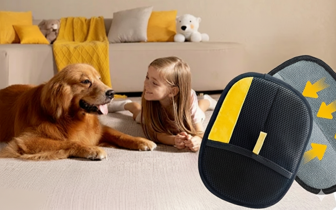 Gentle Grooming Mitts